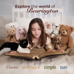 Bearington Chilly The Stuffed Dog, Small Christmas Stuffed Animals, 7.5 In White Dog Stuffed Animal, Holiday Stuffed Animal Gift -Christmas Gifts Store GUEST 0239809a dd26 4fe8 8276 ce5cc727e14e