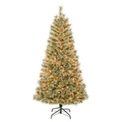National Tree Company First Traditions Pre-Lit Arcadia Cashmere Pine Hinged Artificial Christmas Tree Clear Lights -Christmas Gifts Store GUEST 05612f90 2ddd 40d2 adfc 849d7427c75a