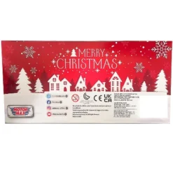 1941 Plymouth Pickup Truck Red And Black "Merry Christmas" With Tree Accessory 1/24 Diecast Model Car By Motormax