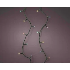 Celebrations Gold LED Multicolored 250 Ct Christmas Lights 61.35 Ft.