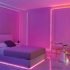 Holiday Bright Lights Twinkly LED Mini Multicolored 60 Ct String Christmas Lights 9.8 Ft.