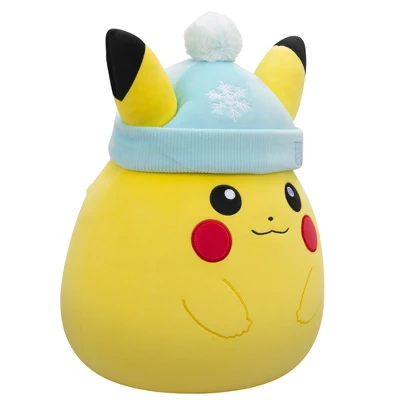 Squishmallows Pikachu Holiday 14" Plush 4 Squishmallows Pikachu Holiday 14" Plush - Image 2