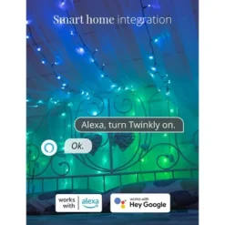 Twinkly Strings App-Controlled LED Christmas Lights With 250 RGB+W (16 Million Colors + Warm White) LEDs. 65.6 Feet -Christmas Gifts Store GUEST 296abed8 942d 485c 8886 bb27403abd9e
