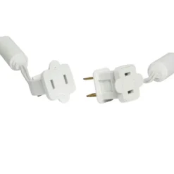 Vickerman Single Mold Wide Angle LED Christmas Light Set 6"Sp 25'L