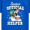 Boys' - Disney - Mickey Mouse Santas Official Helper Christmas Short Sleeve Graphic T-Shirt -Christmas Gifts Store GUEST 3022a0cf 21a7 40c3 b8e2 988b79d8fa61