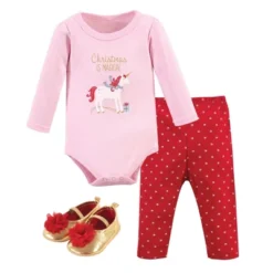 Hudson Baby Infant Girl Cotton Bodysuit, Pant And Shoe 3pc Set, Magical Christmas 9 Hudson Baby Infant Girl Cotton Bodysuit, Pant And Shoe 3pc Set, Magical Christmas -Christmas Gifts Store GUEST 5b03beb8 c37d 4738 9ee2 7ba8a82785b4