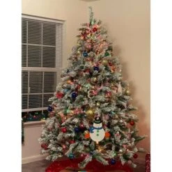 Northlight Medium Flocked Angel Pine Artificial Christmas Tree - 6' - Unlit -Christmas Gifts Store GUEST 5b1b7aa7 a8f0 42ba b3e0 939a326ac2f5