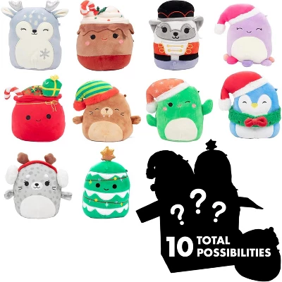 Squishmallows 5-Inch Holiday Mystery Box 5 Pk- Official Jazwares Christmas Plush- Collectible Soft Mini Stuffed Animal Toy-Gift For Kids, Girls & Boys 6 Squishmallows 5-Inch Holiday Mystery Box 5 Pk- Official Jazwares Christmas Plush- Collectible Soft Mini Stuffed Animal Toy-Gift For Kids, Girls & Boys - Image 4