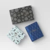 30” 3pk Christmas Premium Wrap Pack Gray/Blue/White - Wondershop™ -Christmas Gifts Store GUEST 65624528 3cc2 4642 a669 89fc36d6e580