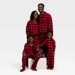 Toddler Plaid Long Sleeve Shirt And Pants Holiday Matching Family Pajama Set - Wondershop™ Red/Black -Christmas Gifts Store GUEST 65681f04 b1ff 4eae 861d 21709c8e84b8