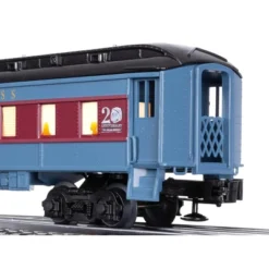 Lionel The Polar Express 20th Anniversary Add-On Coach - Black Roof: O Scale Plastic Toy Vehicle Accessory -Christmas Gifts Store GUEST 65f6db43 778b 4638 b8d5 6aec6a281635