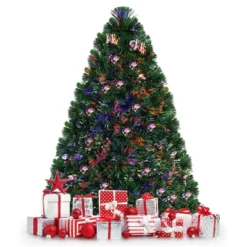 Costway Pre-Lit Fiber Optic Artificial PVC Christmas Tree Tabletop 3Ft -Christmas Gifts Store GUEST 81f41cc9 21b8 4873 9022 99bc9db1998b
