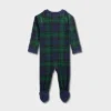 Baby Plaid Ribbed Holiday Matching Family Footed Pajamas - Wondershop™ Green -Christmas Gifts Store GUEST 86bd61cc 9f85 458e 951e 7e974a21f226