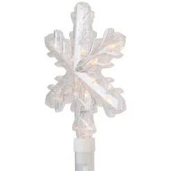 Northlight Lighted Snowflakes Christmas Outdoor Pathway Markers - 27" - Set Of 4 -Christmas Gifts Store GUEST 86ca788f 9df4 425f 9a6f 16640a16e676