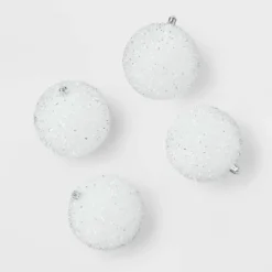 9pc Tinsel Ball Christmas Tree Ornament Set - Wondershop™ -Christmas Gifts Store GUEST 94b63486 dc02 4b44 a96b 373664130da7