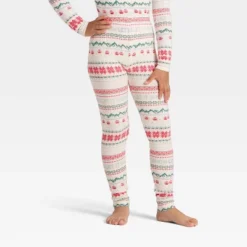 Toddler "Let It Snow" Fair Isle Cozy Knit Long Sleeve Shirt And Pants Holiday Matching Family Pajama Set - Wondershop™ Cream -Christmas Gifts Store GUEST 988ea061 c67a 425d 8bc4 dea69e4c521e