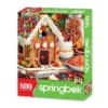 Springbok Gingerbread House Jigsaw Puzzle - 500pc: Holiday-Themed Cardboard Puzzle Focused On Memory & Problem Solving Skills -Christmas Gifts Store GUEST 9e5f1bdd 3a09 4d1f 8264 6ab276583cc4