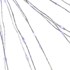 Northlight 20" LED Lighted Firework Silver Branch Christmas Decoration - Blue Lights -Christmas Gifts Store GUEST 9ee353d9 ef16 4c64 851b 94005186edc5