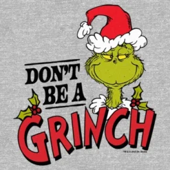 Men's Dr. Seuss Christmas Don't Be A Grinch T-Shirt