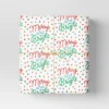 30" 50 Sq Ft Christmas Roll Wrap Merry And Bright On White - Wondershop™ -Christmas Gifts Store GUEST b3fc2732 118c 41c2 942b 53ca2fb887e2