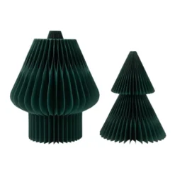 Northlight Accordion Honeycomb Foldable Paper Christmas Tree - 3' - Dark Green -Christmas Gifts Store GUEST be977c76 9a0d 4c8c 863c ee945faf7693