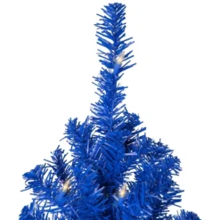 Northlight Pre-Lit Medium Pine Artificial Christmas Tree - 6' - Royal Blue - Clear Lights -Christmas Gifts Store GUEST cc309a48 ea42 4c8d ae28 3d3fd98fc6a3