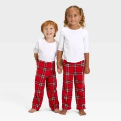 Toddler Plaid Microfleece Holiday Matching Family Pajama Pants - Wondershop™ Red -Christmas Gifts Store GUEST d322fb69 857b 43ed a7fb f6c4fe963120