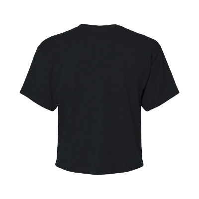 Women's - Disney - Christmas - Family In The Forest Cropped Graphic T-Shirt 4 Women's - Disney - Christmas - Family In The Forest Cropped Graphic T-Shirt - Image 2