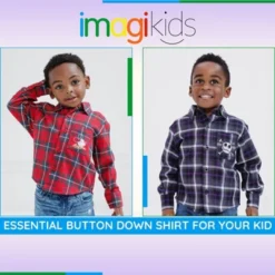 Disney Flannel Button Down Dress Shirt -Christmas Gifts Store GUEST dfec8ad1 95b1 4a01 87d6 3382736d0872