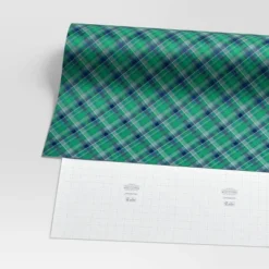 40" 125 Sq Ft Christmas Roll Wrap Green/Blue Plaid - Wondershop™ -Christmas Gifts Store GUEST ea48c0e7 8630 4a2d 86e5 7d9204a70b5f