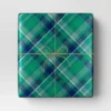 40" 125 Sq Ft Christmas Roll Wrap Green/Blue Plaid - Wondershop™ 2 40" 125 Sq Ft Christmas Roll Wrap Green/Blue Plaid - Wondershop™ -Christmas Gifts Store GUEST f8a59b85 e6df 4a99 82eb 52de3ecce612