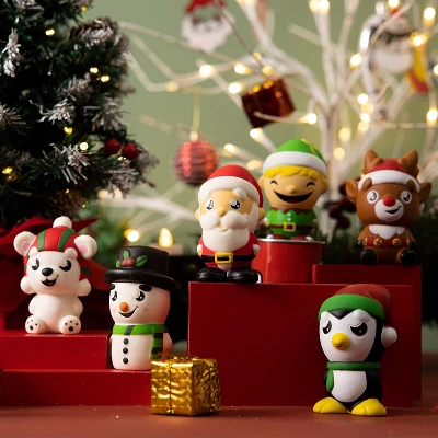 Joyfy 6-Pack Christmas Squishy Toys – Jumbo Slow-Rise Stress Relief Characters (3.6”-5”) 3 Joyfy 6-Pack Christmas Squishy Toys – Jumbo Slow-Rise Stress Relief Characters (3.6”-5”)